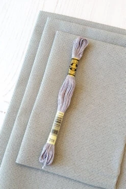 Smokey Pearl Aida Cross Stitch Fabric - 16 Count 7 Smokey Pearl Aida Cross Stitch Fabric - 16 Count -Olympus Handmade Store aida smokey pearl 16ct 3