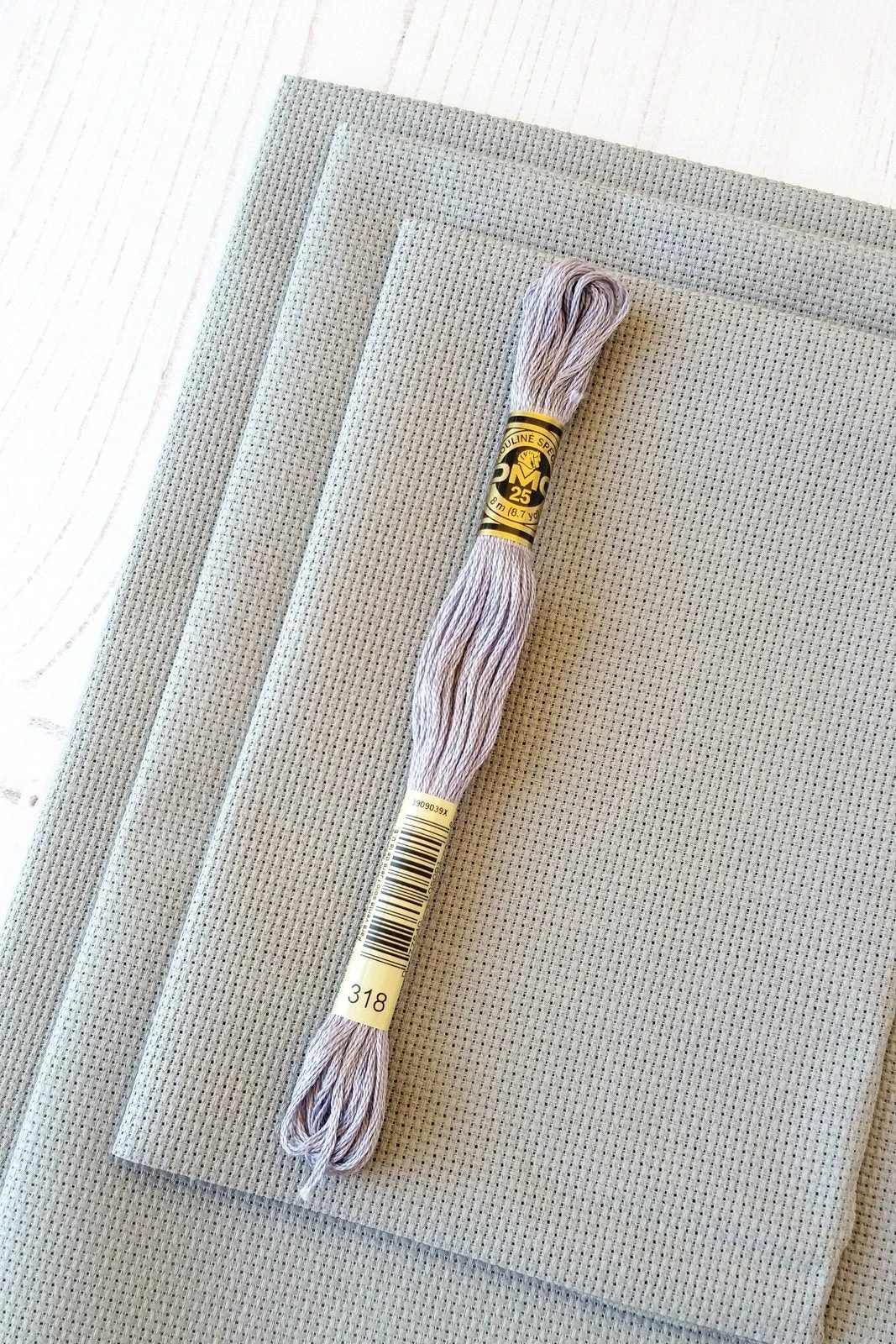 Smokey Pearl Aida Cross Stitch Fabric - 16 Count 5 Smokey Pearl Aida Cross Stitch Fabric - 16 Count - Image 3