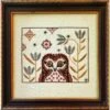 Oona Owl Cross Stitch Pattern -Olympus Handmade Store artsy housewife cross stitch pattern oona owl