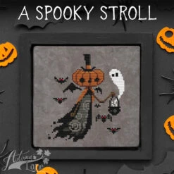 A Spooky Stroll Cross Stitch Pattern