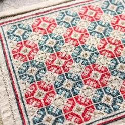 Mediterranean Folk Cross Stitch Kit - Roman Poppy -Olympus Handmade Store avlea mediterranean folk cross stitch kit roman poppy 0001 Layer5