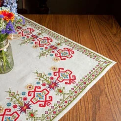 Mediterranean Folk Cross Stitch Pattern - Byzantine Zoe