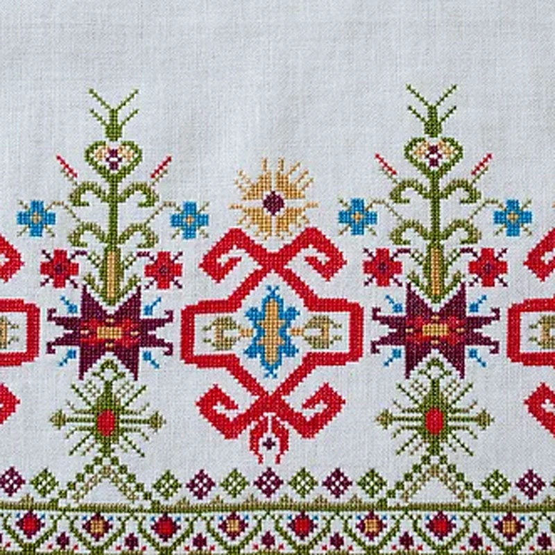 Mediterranean Folk Cross Stitch Pattern - Byzantine Zoe 4 Mediterranean Folk Cross Stitch Pattern - Byzantine Zoe - Image 2