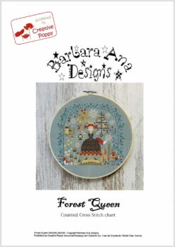 Forest Queen Cross Stitch Pattern -Olympus Handmade Store barbara ana cross stitch pattern forest queen 1