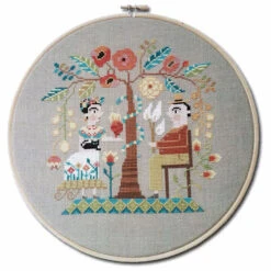 Frida & Diego Cross Stitch Pattern -Olympus Handmade Store barbara ana cross stitch pattern frida diego 0