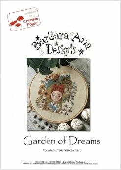 Garden Of Dreams Cross Stitch Pattern -Olympus Handmade Store barbara ana cross stitch pattern garden drreams 02