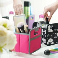 Mini Foldable Fabric Storage Bin -Olympus Handmade Store bd77f2c747e40256a6a378c0707f3e8559cbbfa44d24e02485f3696bb78ee273