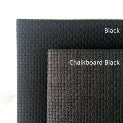 Chalkboard Black Aida Cross Stitch Fabric -Olympus Handmade Store black comparison