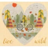 Live Wild Cross Stitch Kit -Olympus Handmade Store bothy thread cross stitch kit live wild 01