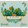 Roam Free Cross Stitch Kit -Olympus Handmade Store bothy thread cross stitch kit roam free 01