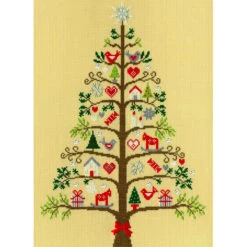 Scandi Tree Cross Stitch Kit