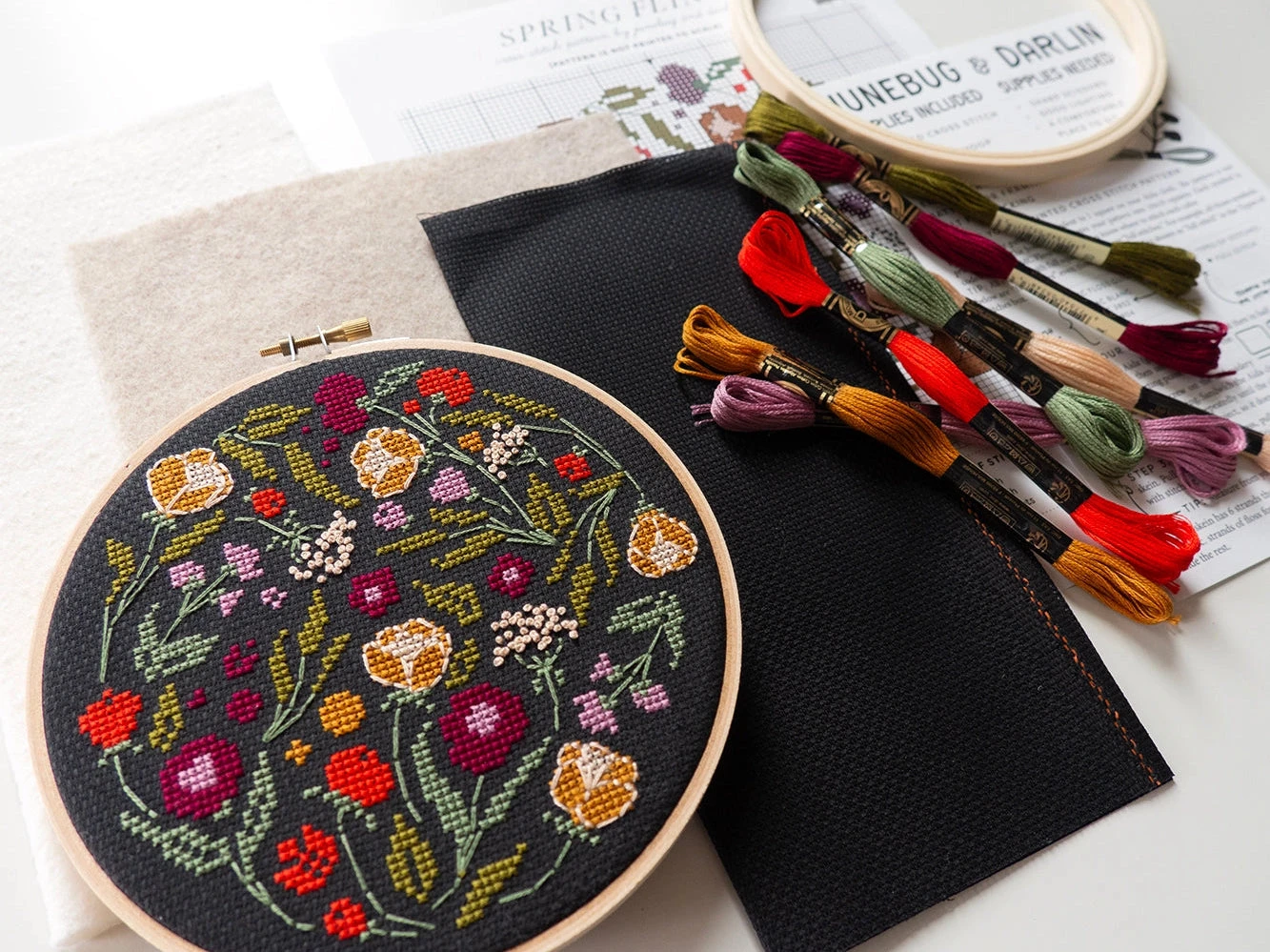 Spring Fling Cross Stitch Kit 4 Spring Fling Cross Stitch Kit - Image 2