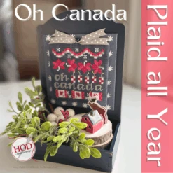 Oh Canada Cross Stitch Pattern
