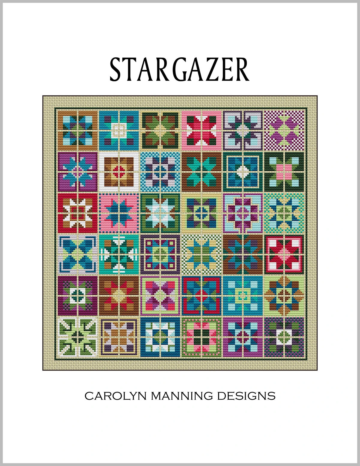 Stargazer Cross Stitch Pattern 4 Stargazer Cross Stitch Pattern - Image 2