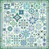 Flower-a-Day Cross Stitch Pattern - Blue -Olympus Handmade Store carolyn manning flower a day cross stitch pattern 0004 Layer1