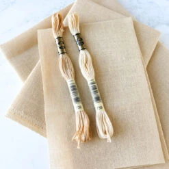 Antique Ivory Cashel Linen Fabric - 28 Count -Olympus Handmade Store cashel linen 28 count antique ivory 4