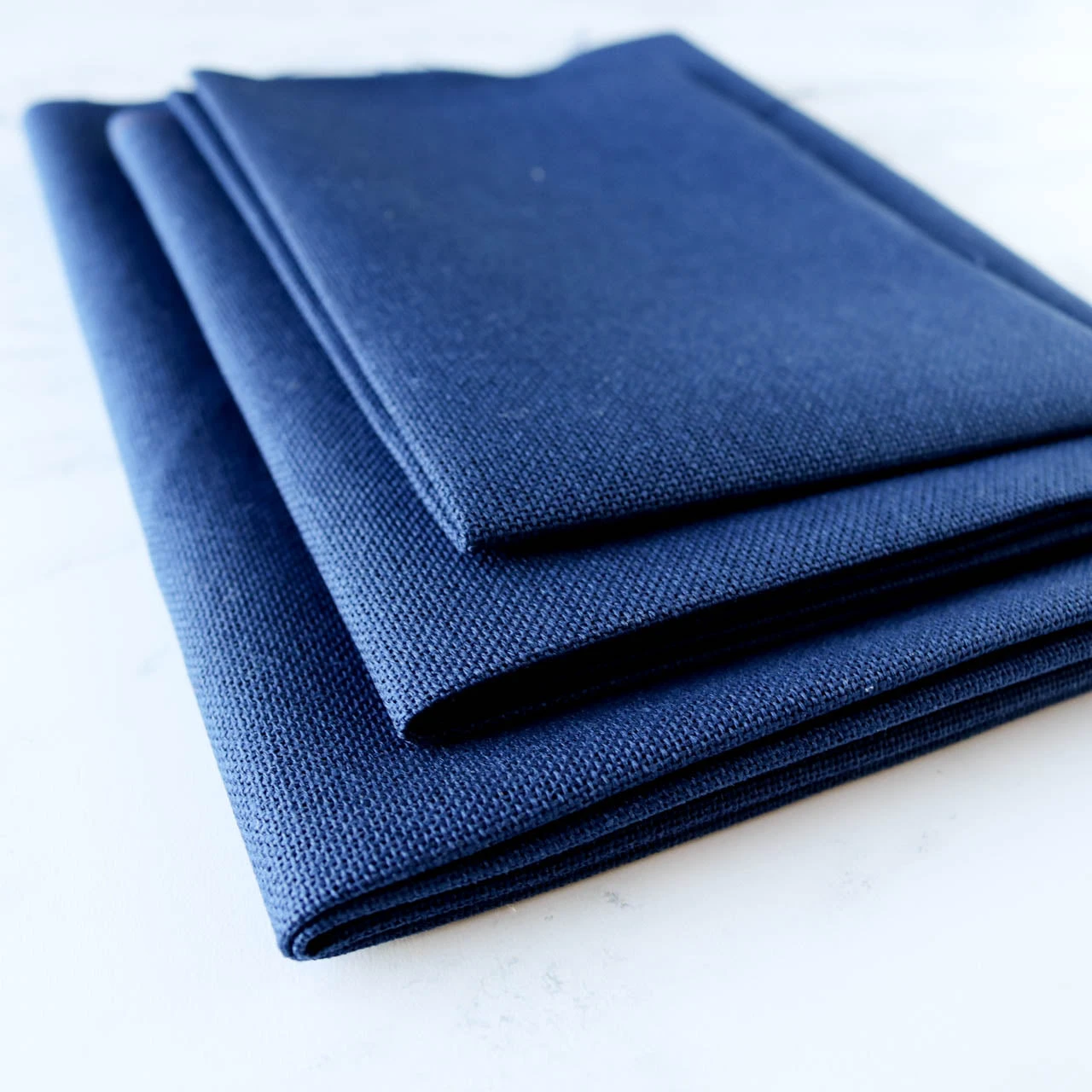 Navy Blue Evenweave Cross Stitch Fabric - 28 Count 4 Navy Blue Evenweave Cross Stitch Fabric - 28 Count - Image 2