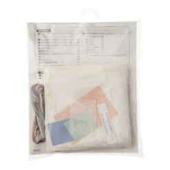 Hand Embroidery Kit - Everyday Life With Cats: Bedroom -Olympus Handmade Store cat bedroom 03