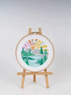 Wandering Peaks Cross Stitch Kit -Olympus Handmade Store ceee9764e8647b52e1b81772f91725c7d243e83baab29186ab1dee351de54521
