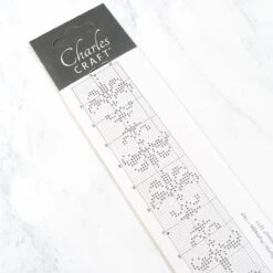 Aida Pre-Finished Lace Edge Bookmark 9 Aida Pre-Finished Lace Edge Bookmark -Olympus Handmade Store charles craft aida cross stitch bookmark 3