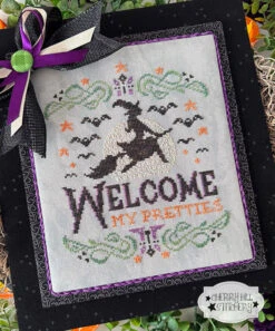Welcome My Pretties Cross Stitch Pattern 5 Welcome My Pretties Cross Stitch Pattern -Olympus Handmade Store cherry hill cross stitch pattern welcome pretties 01