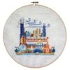 Pretty Little Chicago Cross Stitch Pattern -Olympus Handmade Store chicago 01