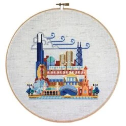 Pretty Little Chicago Cross Stitch Pattern