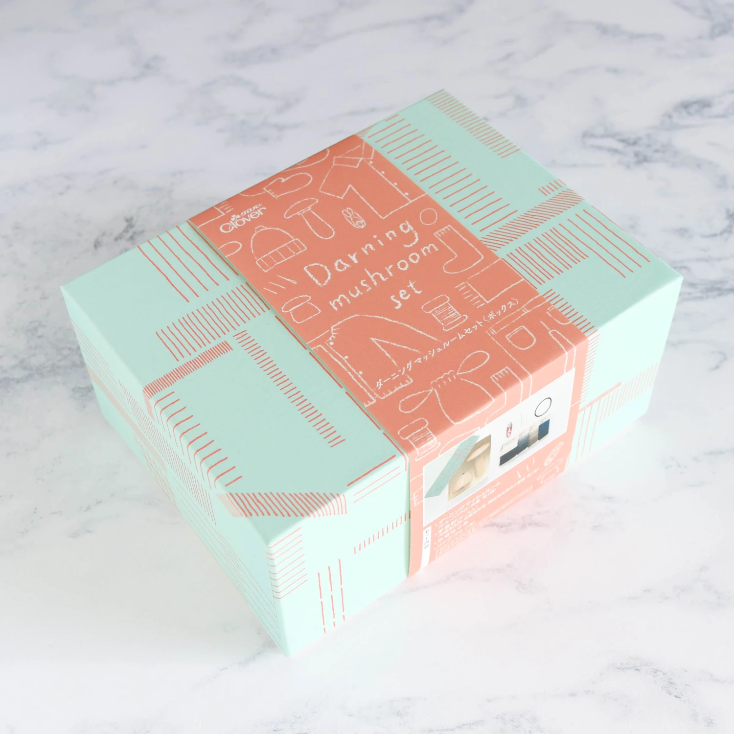 Clover Wooden Darning Mushroom Set 8 Clover Wooden Darning Mushroom Set - Image 6