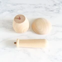 Clover Wooden Darning Mushroom Set 12 Clover Wooden Darning Mushroom Set -Olympus Handmade Store clover darning mushroom set 05