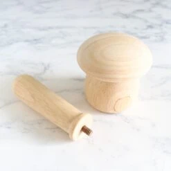 Clover Wooden Darning Mushroom Set 14 Clover Wooden Darning Mushroom Set -Olympus Handmade Store clover darning mushroom set 06