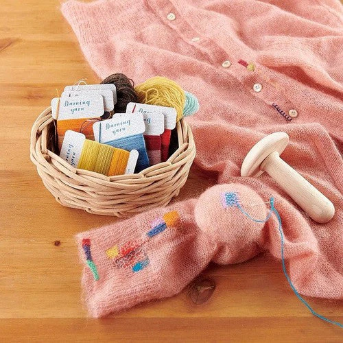 Clover Wooden Darning Mushroom Set 4 Clover Wooden Darning Mushroom Set - Image 2