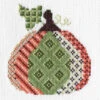 Patterned Pumpkin Cross Stitch Kit - Pumpkin #3 -Olympus Handmade Store colonial needle cross stitch kit patterned pumpkin 4 01 3e959baa 6475 4fa8 88af b6ec70e2f11a
