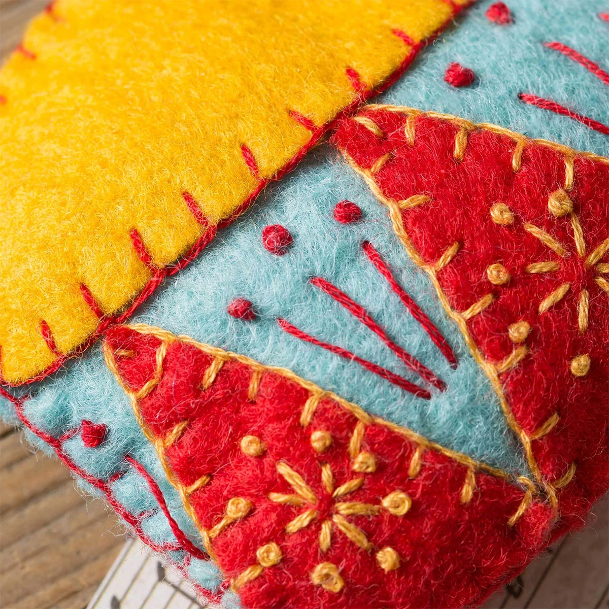 12 Days Of Christmas Felt Ornament Kit - Drum 4 12 Days Of Christmas Felt Ornament Kit - Drum - Image 2