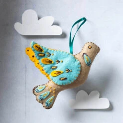 12 Days Of Christmas Felt Ornament Kit - Full Set -Olympus Handmade Store corinne lapierre felt craft kit 12 days turtle dove 0000 Layer4 7c90394c fa85 425b 958b e03961840bb2