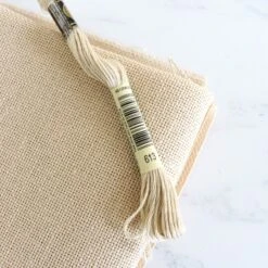 20-count Cork Linen Cross Stitch Fabric - Summer Khaki 11 20-count Cork Linen Cross Stitch Fabric - Summer Khaki -Olympus Handmade Store cork linen cross stitch fabric summer khaki 5