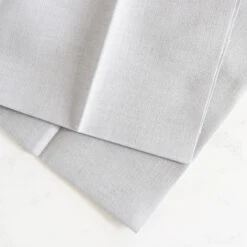 Cotton Hand Embroidery Fabric - Smokey Gray