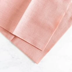 Cotton Hand Embroidery Fabric - Pink