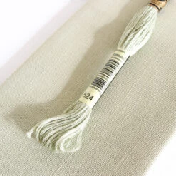 Cotton Hand Embroidery Fabric - Olive Green -Olympus Handmade Store cosmo lecien cotton embroidery fabric 39 olive green 5