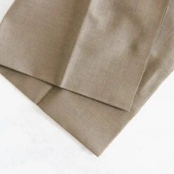 Cotton Hand Embroidery Fabric - Stone Gray