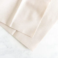 Cotton Hand Embroidery Fabric - Pale Gray