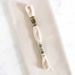 Cotton Hand Embroidery Fabric - Pale Gray -Olympus Handmade Store cosmo lecien cotton embroidery fabric 93 Pale Gray 4