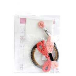 Japanese Pattern Cross Stitch Kit - Red 7 Japanese Pattern Cross Stitch Kit - Red -Olympus Handmade Store cosmo lecien kit 2812 03