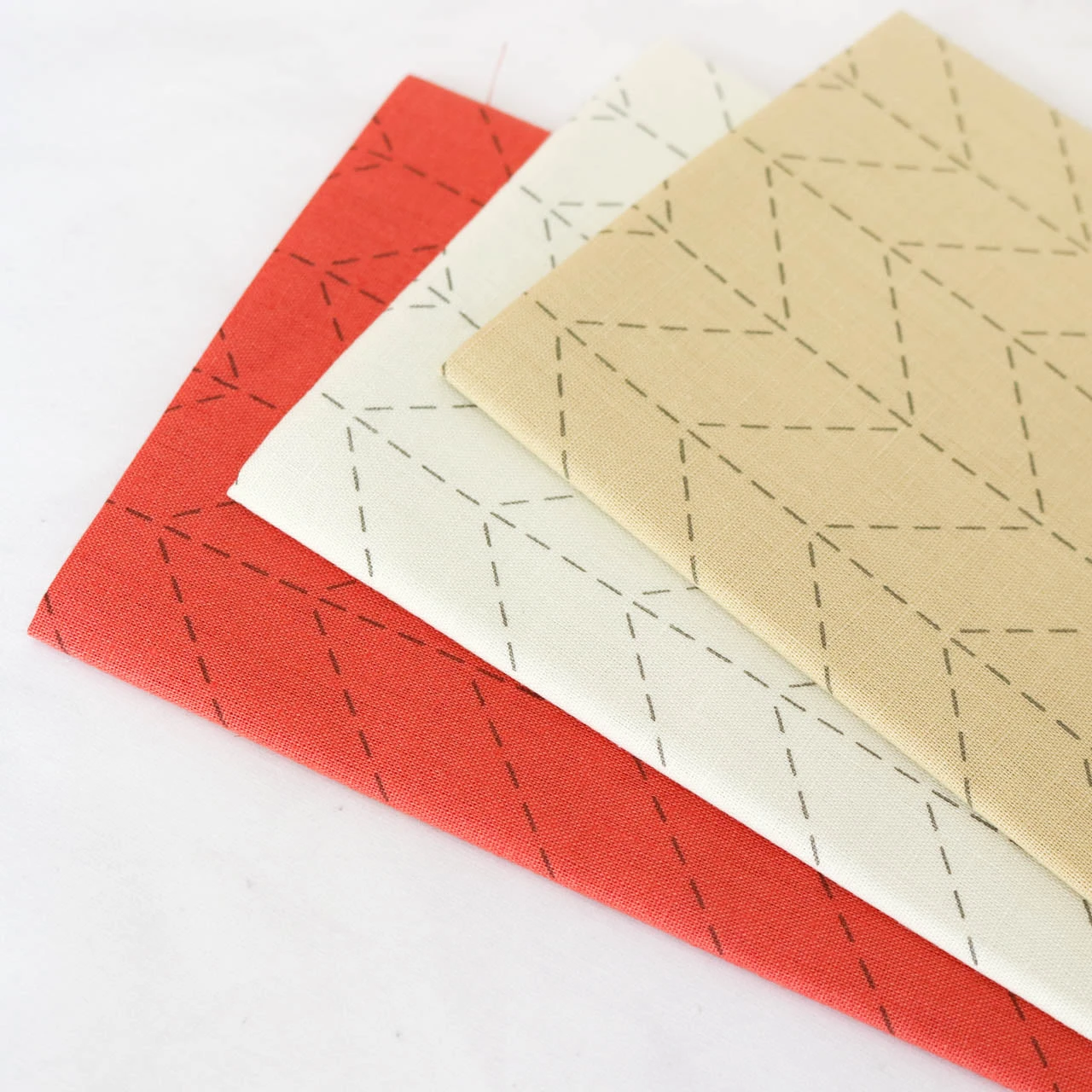 Hidamari Preprinted Sashiko Cloth - Sugiaya (Herringbone) 8 Hidamari Preprinted Sashiko Cloth - Sugiaya (Herringbone) - Image 6