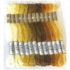 Cosmo Embroidery Floss Thread Pack - Golden Wheat -Olympus Handmade Store cosmo thrread pack golden 03 321b5be5 faca 4995 9002 f81c0acddecc