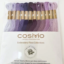 Cosmo Embroidery Floss Thread Pack - Lavender