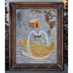 Year In The Woods Cross Stitch Pattern - The Swans (#2)