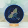 Moonlit Moth Cross Stitch Pattern