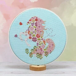 Wild And Free Cross Stitch Pattern