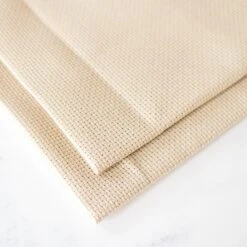 Cafe Mocha Country French Aida Cross Stitch Fabric