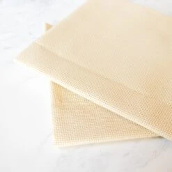 Latte Country French Aida Cross Stitch Fabric -Olympus Handmade Store country french aida cross stitch fabric latte 14 count 2